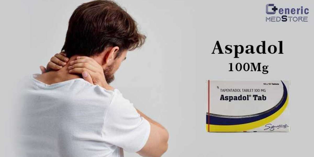 Aspadol 100 mg - Best Treatment For Muscle Pain - Genericmedsstore