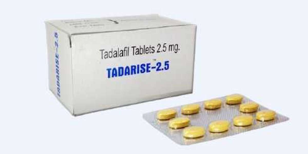 Well-known Tadarise 2.5 for Treating ED in Men